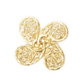 Chanel CC Paisley Brooch