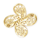 Chanel CC Paisley Brooch — view 4