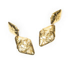 Chanel CC Logo Diamond Earrings