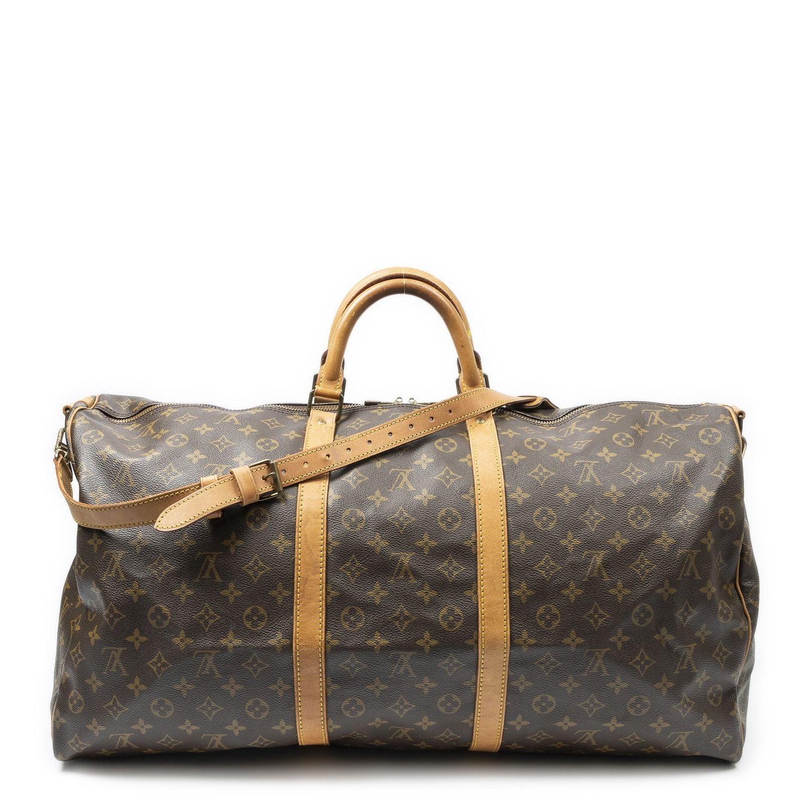Louis Vuitton Keepall Bandouliere Brown Monogram Canvas — view 5