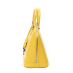 Louis Vuitton Alma Yellow Epi Handbag — view 3
