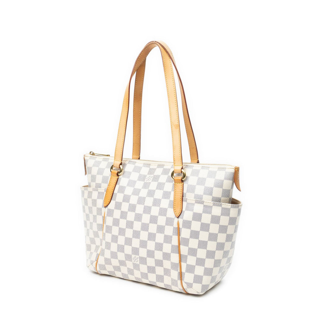 Louis Vuitton Ivory Damier Azur Shoulder — view 2