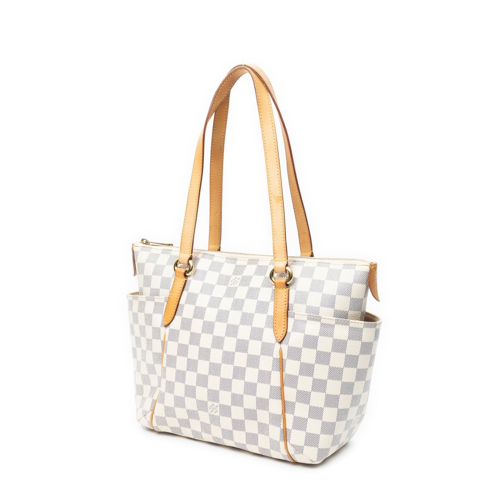 Louis Vuitton Ivory Damier Azur Shoulder — view 2