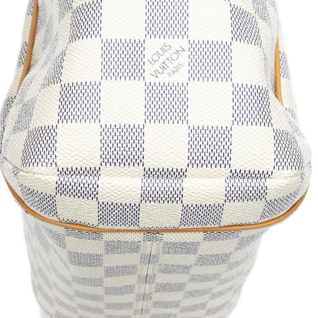 Louis Vuitton Ivory Damier Azur Shoulder — view 8