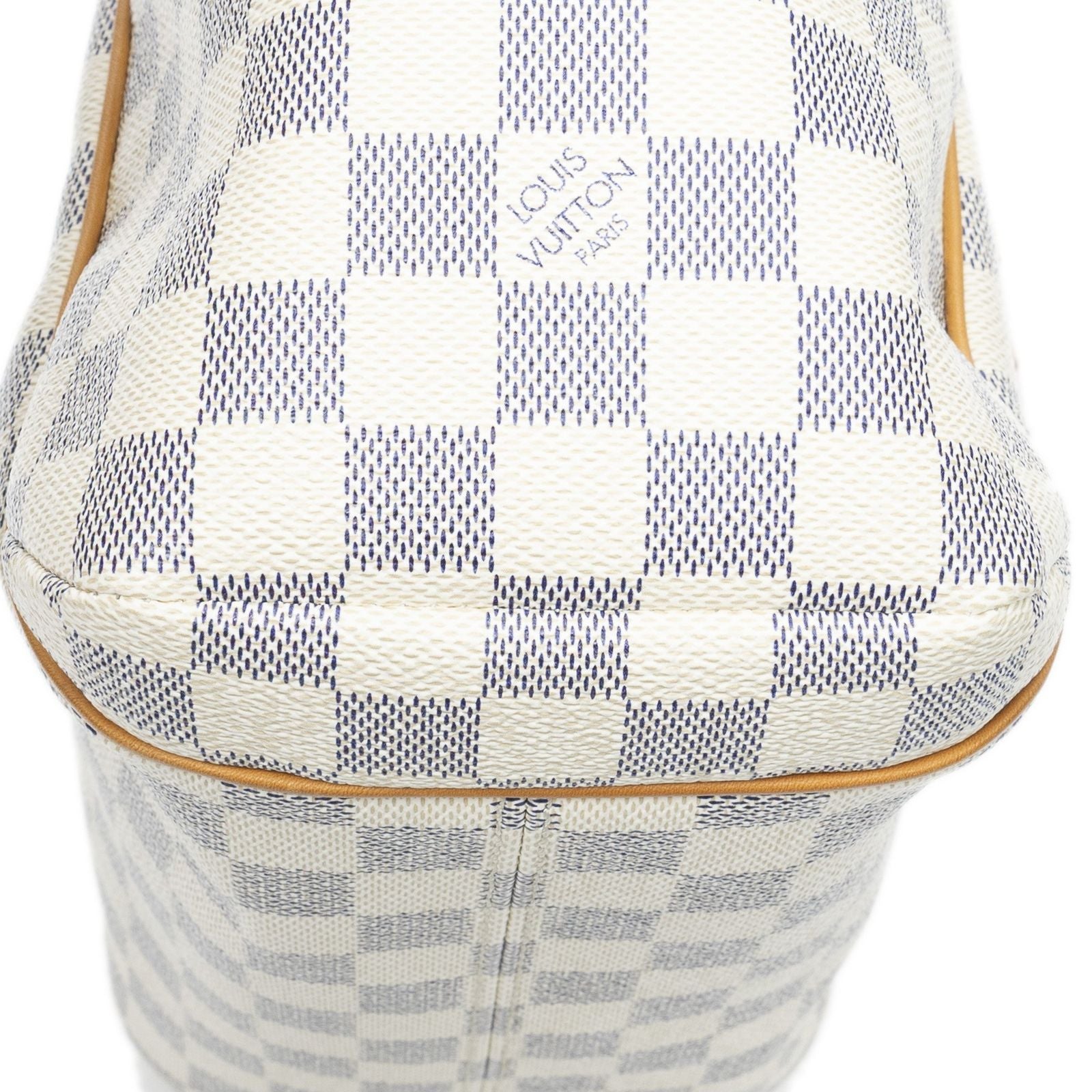 Louis Vuitton Ivory Damier Azur Shoulder — view 8