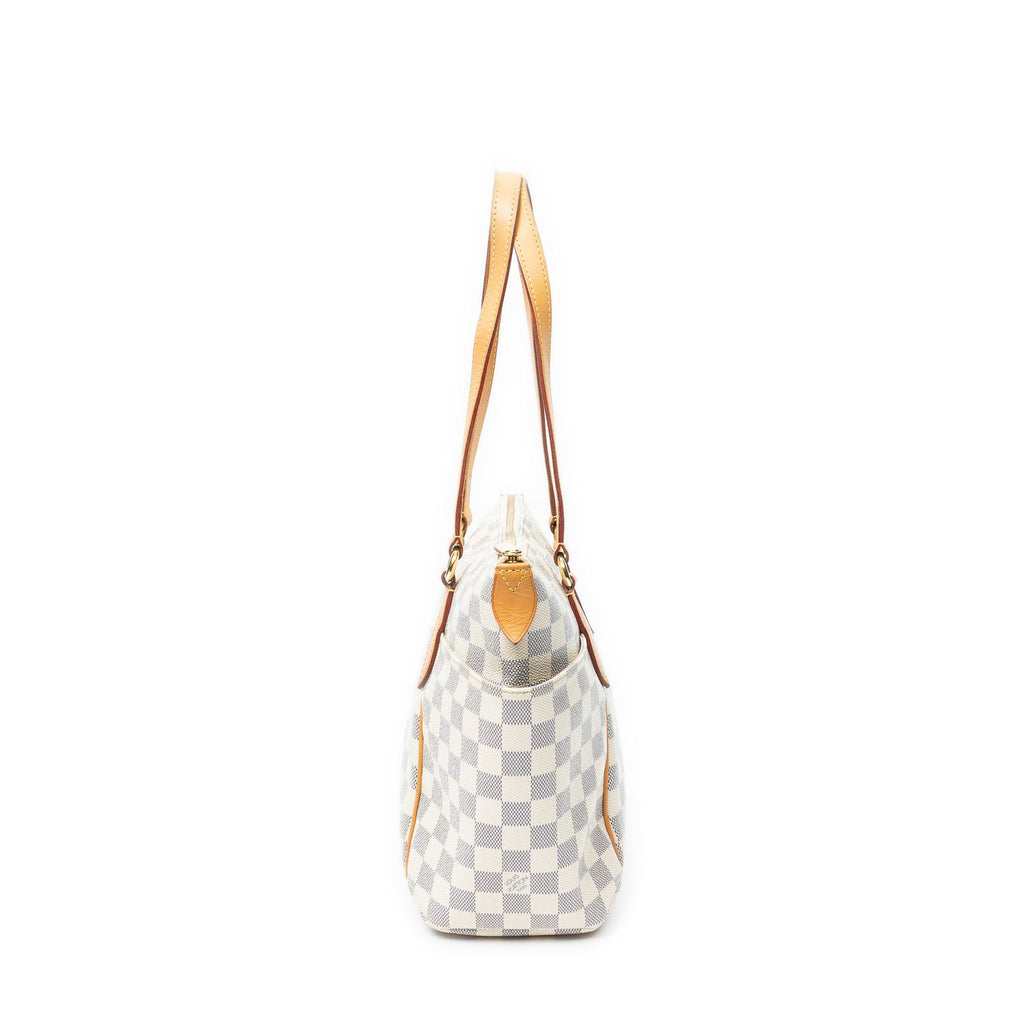 Louis Vuitton Ivory Damier Azur Shoulder — view 4