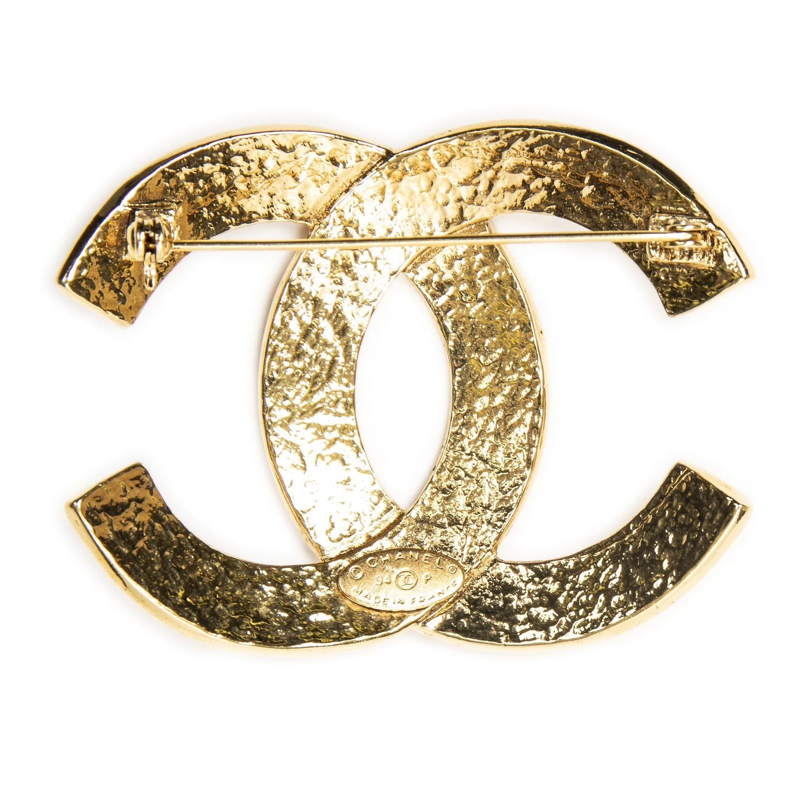 Chanel Large CC Brooch — view 3
