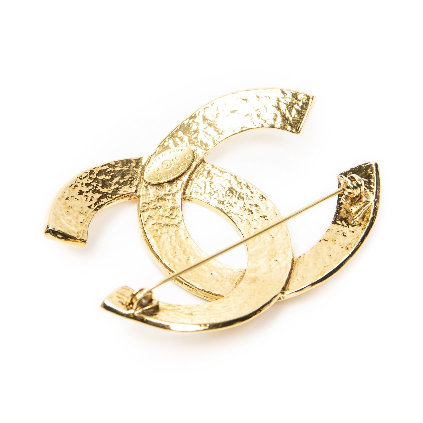 Chanel Large CC Brooch — view 2