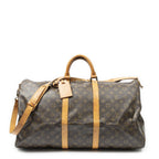 Louis Vuitton Keepall Bandouliere Brown Monogram Canvas