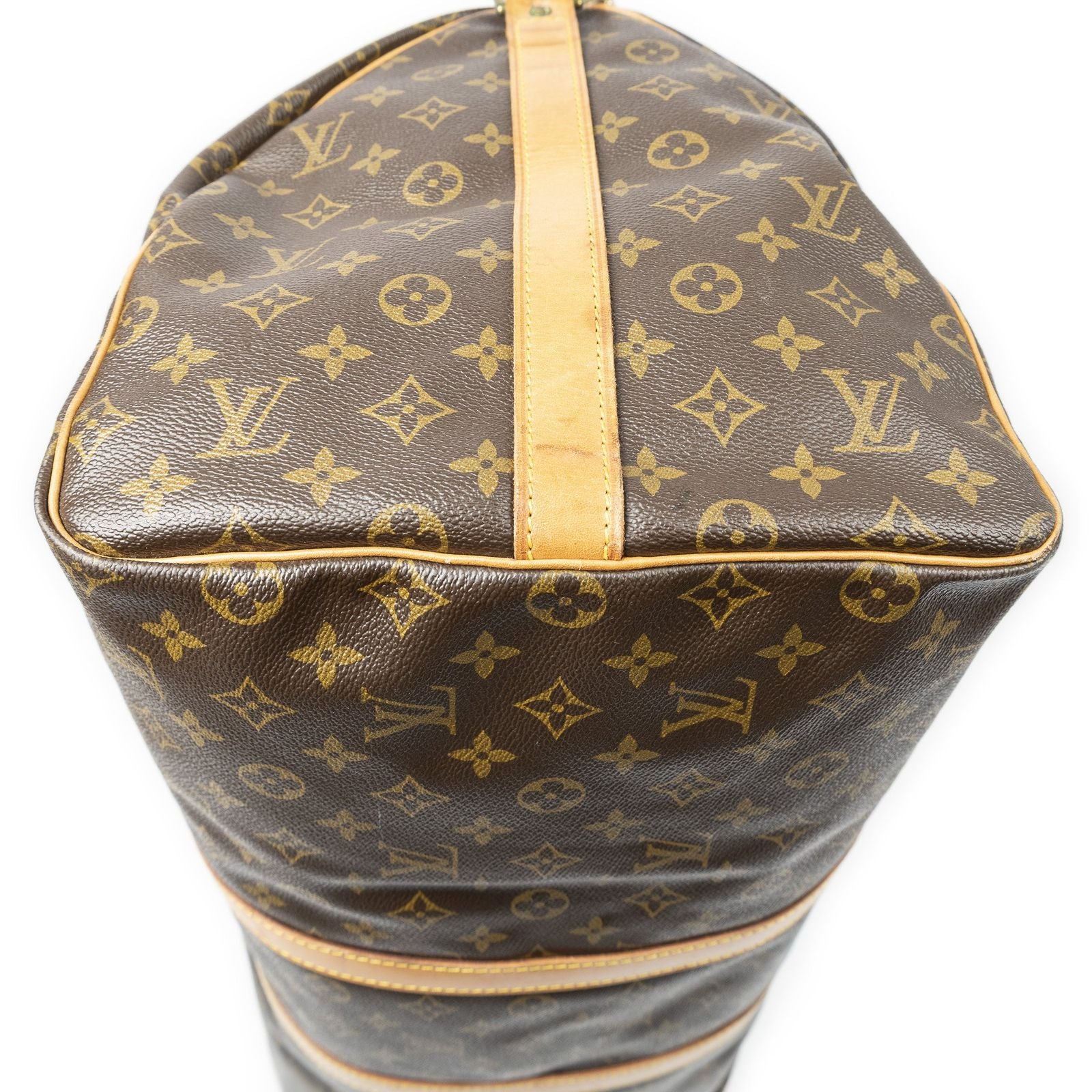 Louis Vuitton Keepall Bandouliere Brown Monogram Canvas — view 7