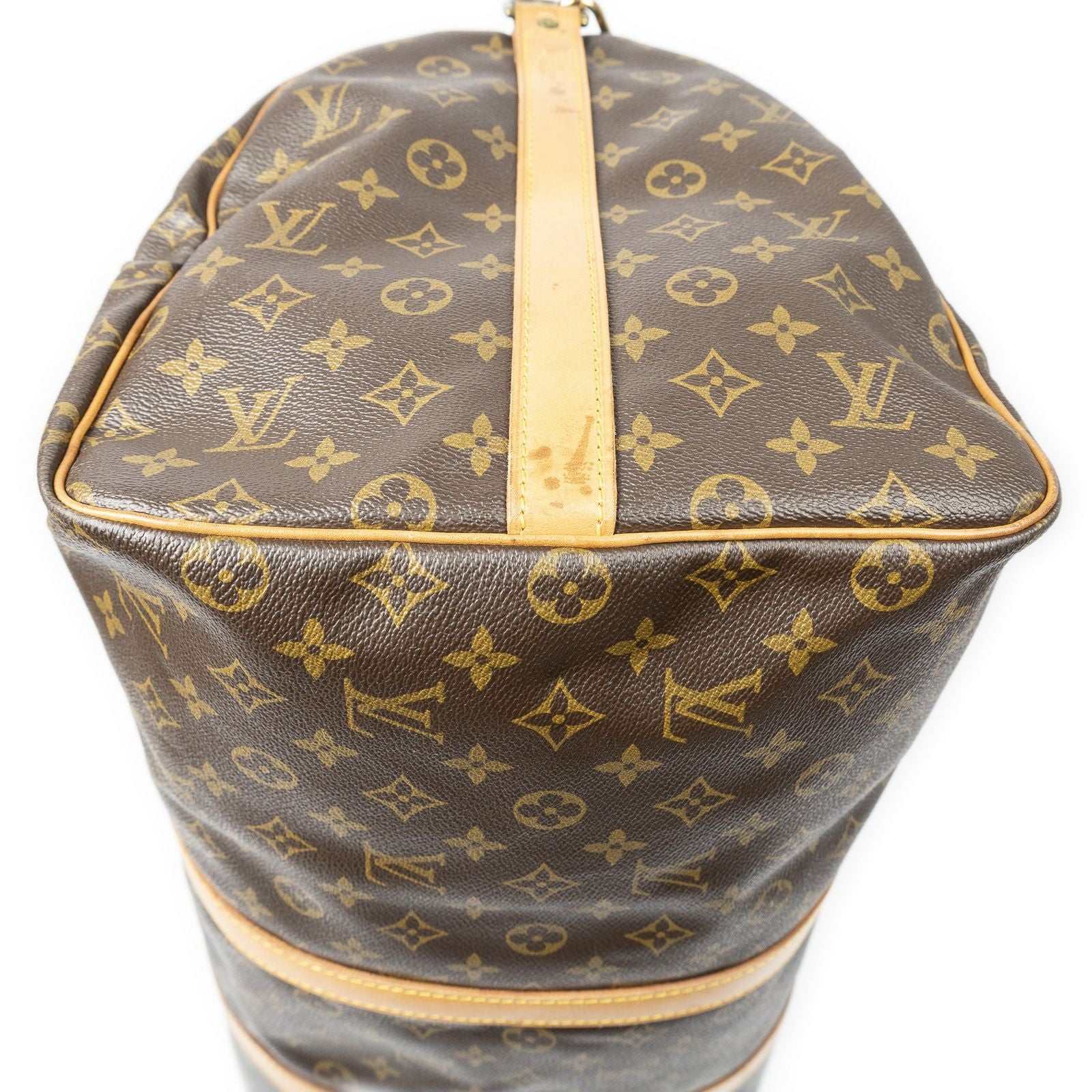 Louis Vuitton Keepall Bandouliere Brown Monogram Canvas — view 8