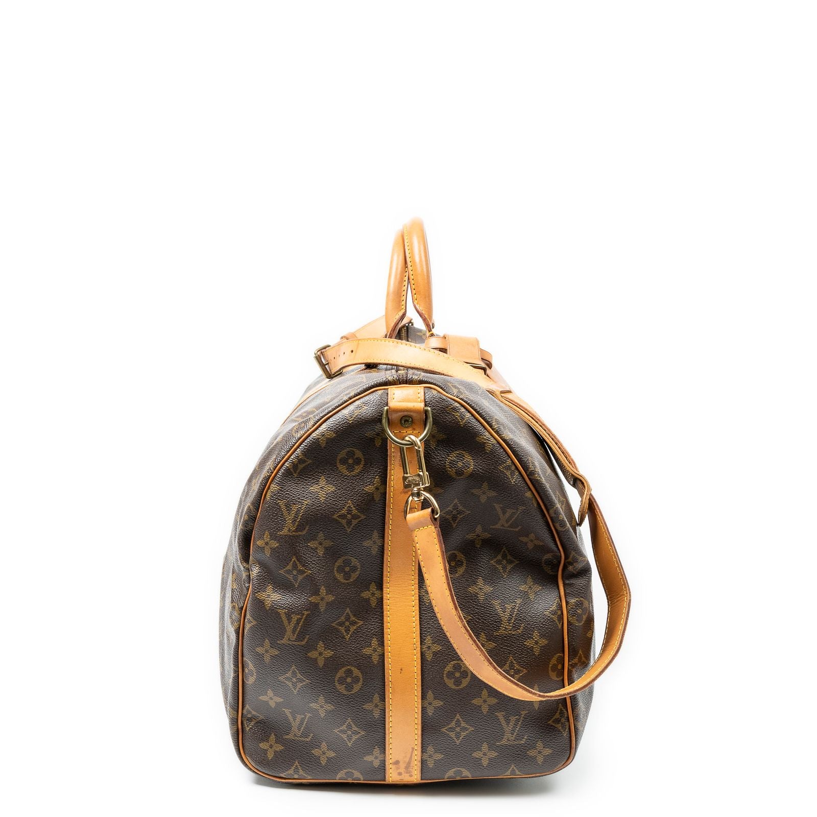 Louis Vuitton Keepall Bandouliere Brown Monogram Canvas — view 4