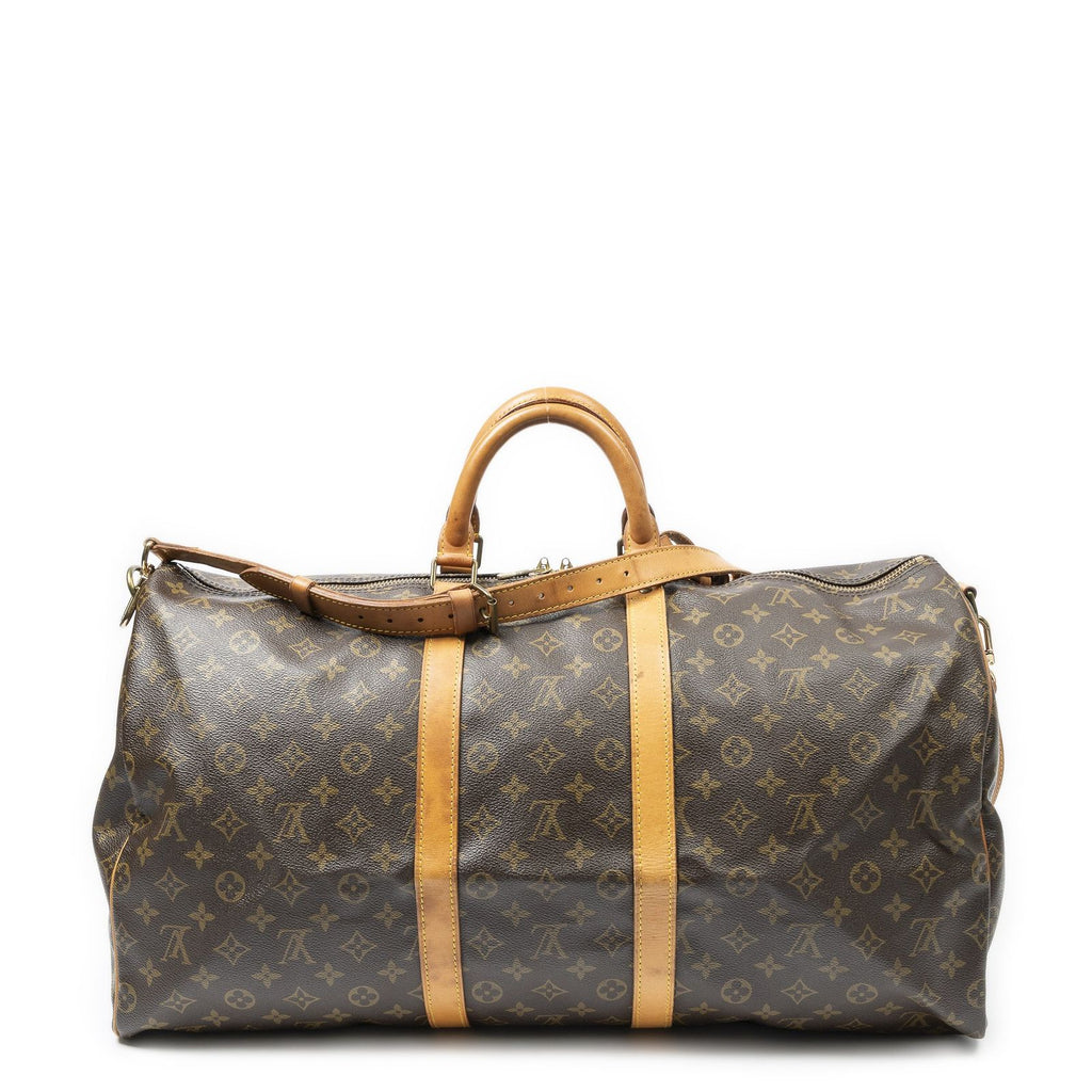 Louis Vuitton Keepall Bandouliere Brown Monogram Canvas — view 5