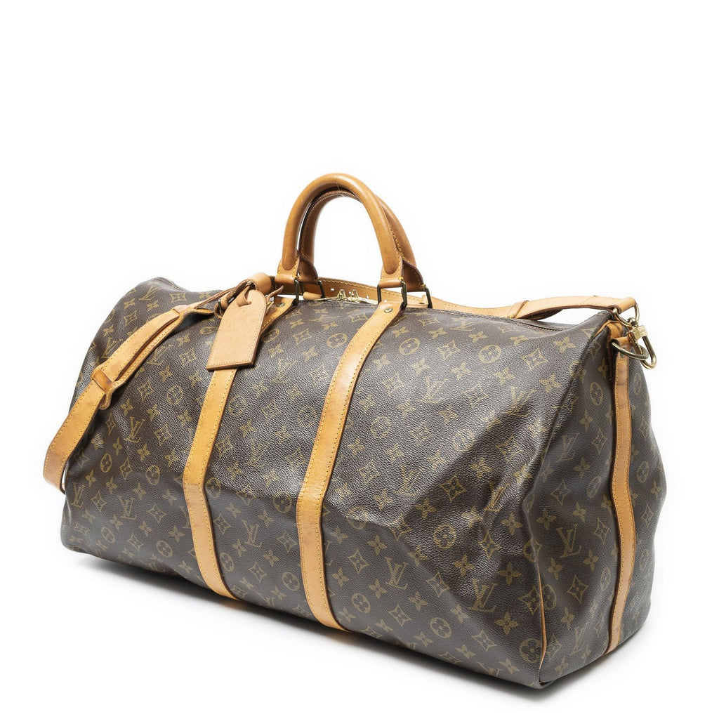 Louis Vuitton Keepall Bandouliere Brown Monogram Canvas — view 2