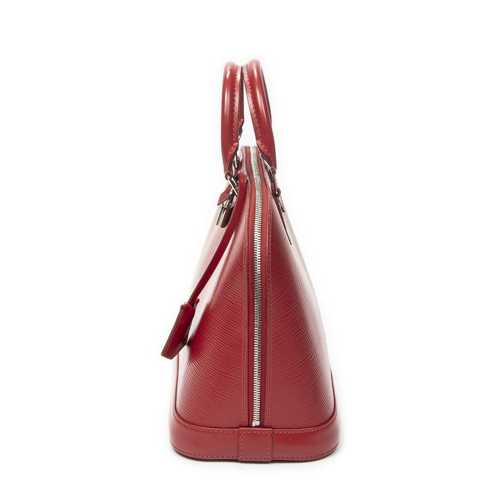 Louis Vuitton Alma Carmine Epi Handbag — view 3