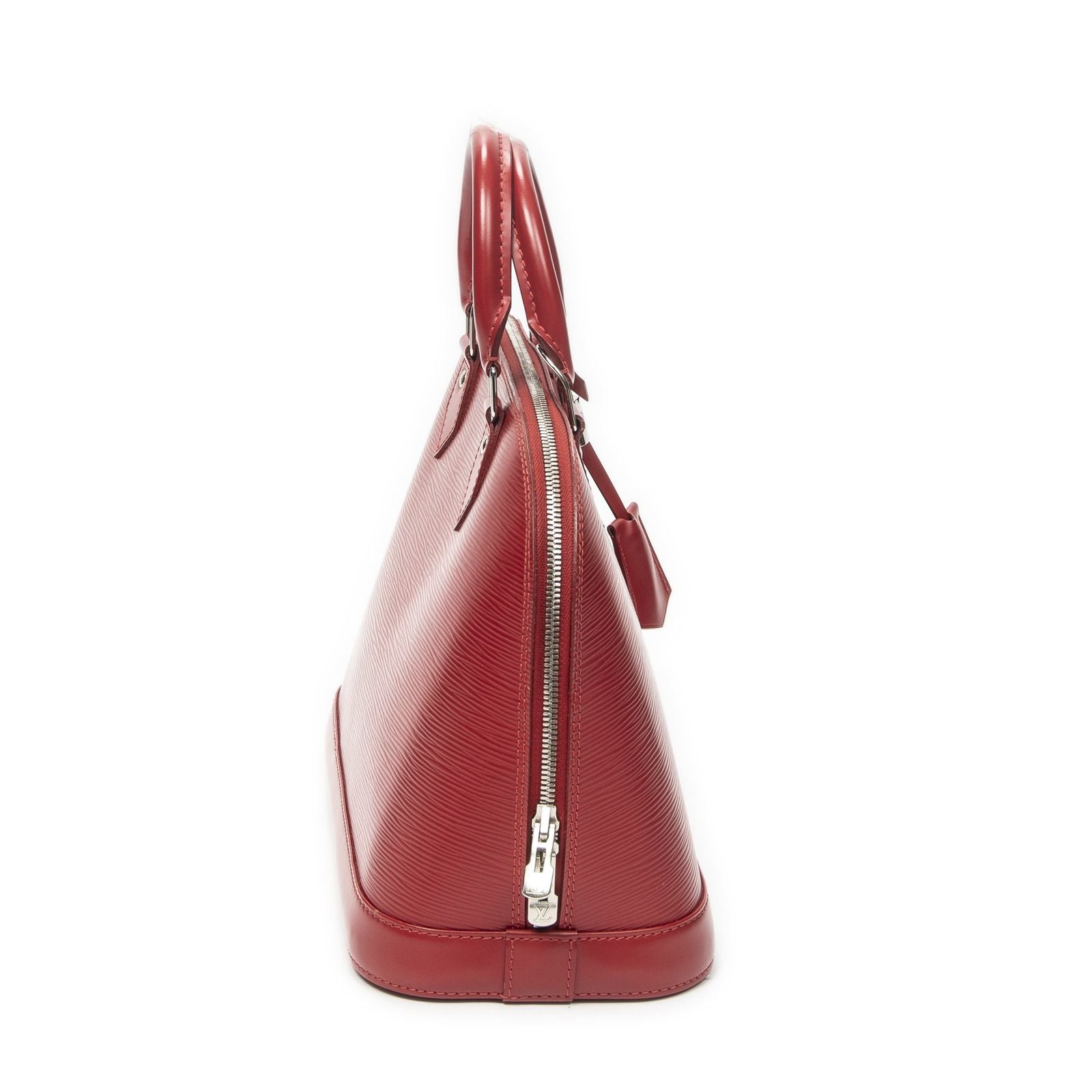Louis Vuitton Alma Carmine Epi Handbag — view 4