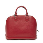 Louis Vuitton Alma Carmine Epi Handbag — view 5