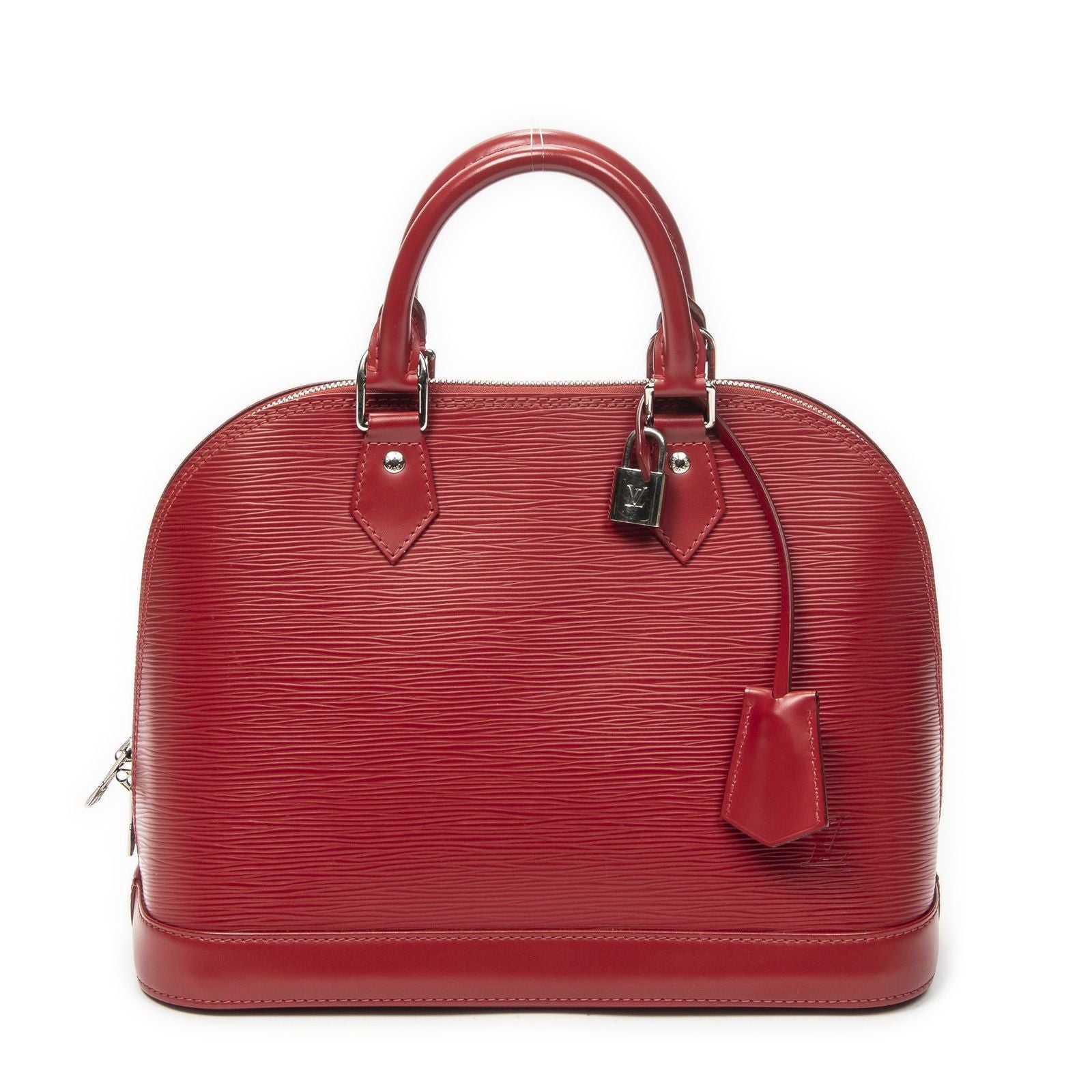 Louis Vuitton Alma Carmine Epi Handbag