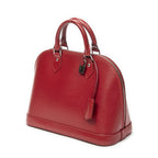 Louis Vuitton Alma Carmine Epi Handbag — view 2