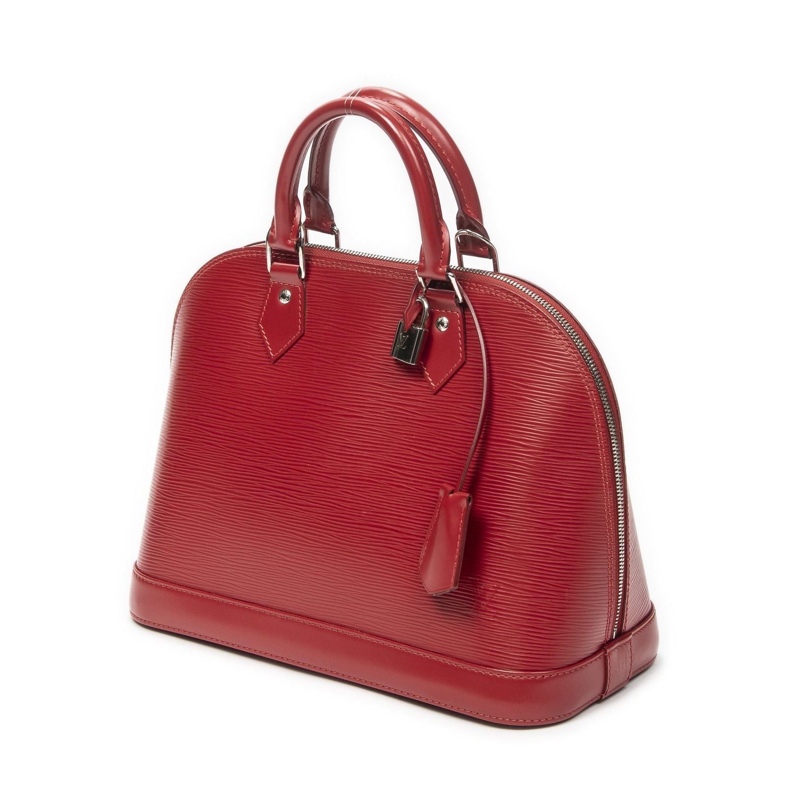 Louis Vuitton Alma Carmine Epi Handbag — view 2