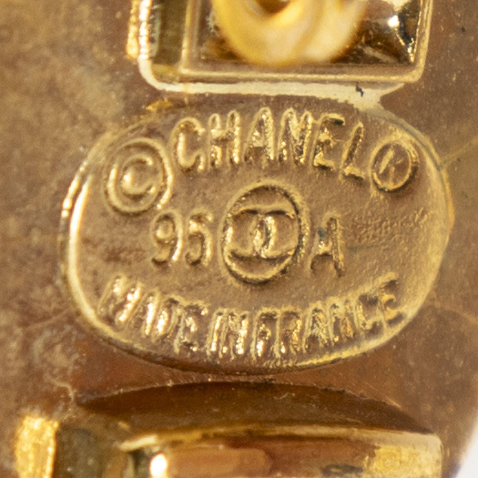 Chanel CC Turnlock Motif Clip on Earrings — view 3