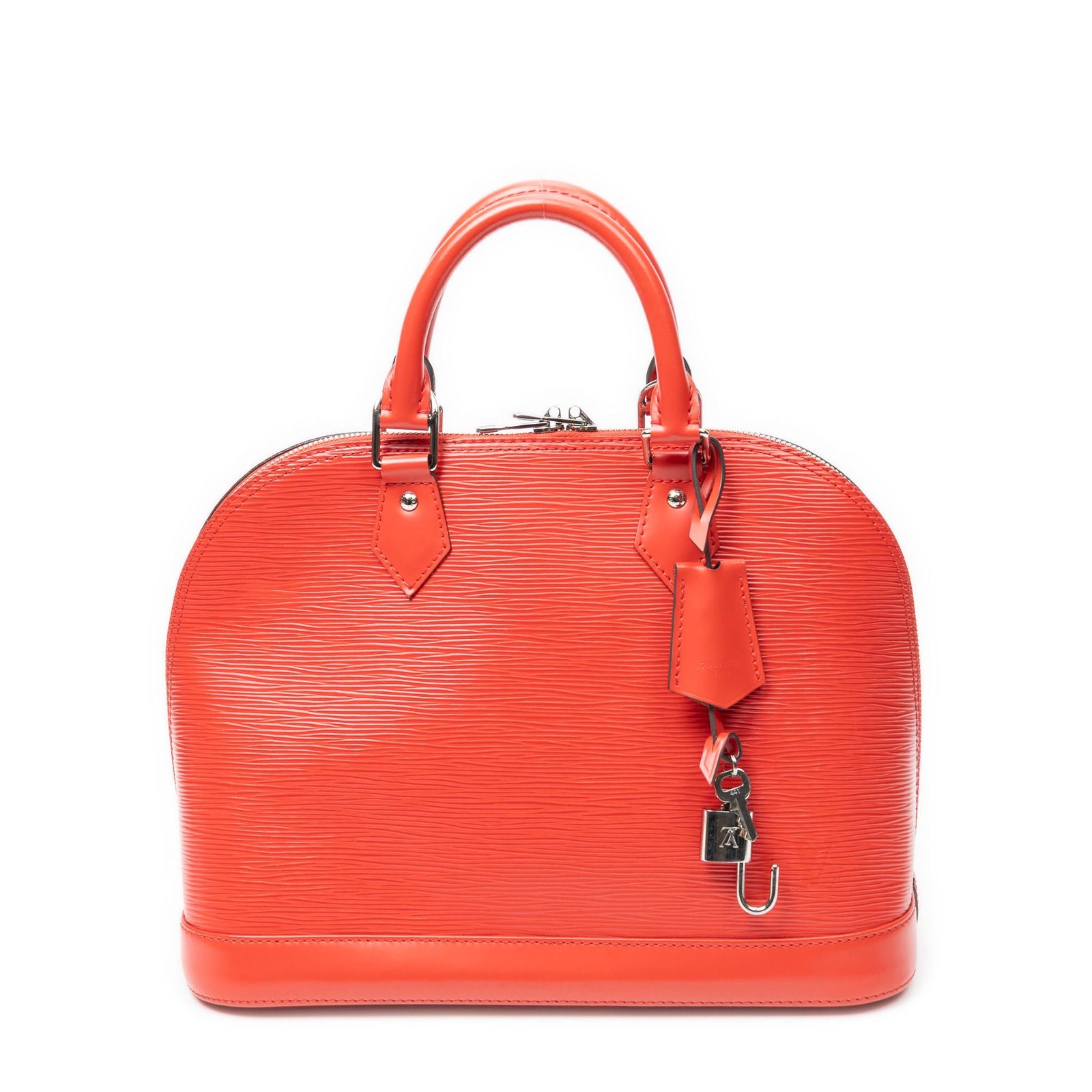 Louis Vuitton Alma Coquelicot Epi Handbag