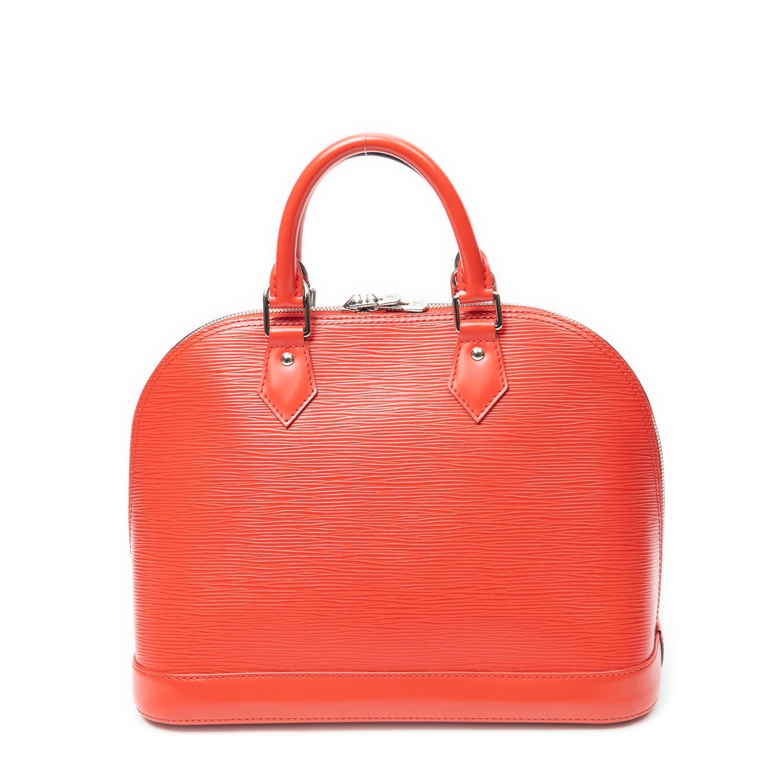 Louis Vuitton Alma Coquelicot Epi Handbag — view 5