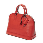 Louis Vuitton Alma Coquelicot Epi Handbag — view 2
