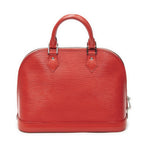Louis Vuitton Alma Coquelicot Epi Handbag — view 5