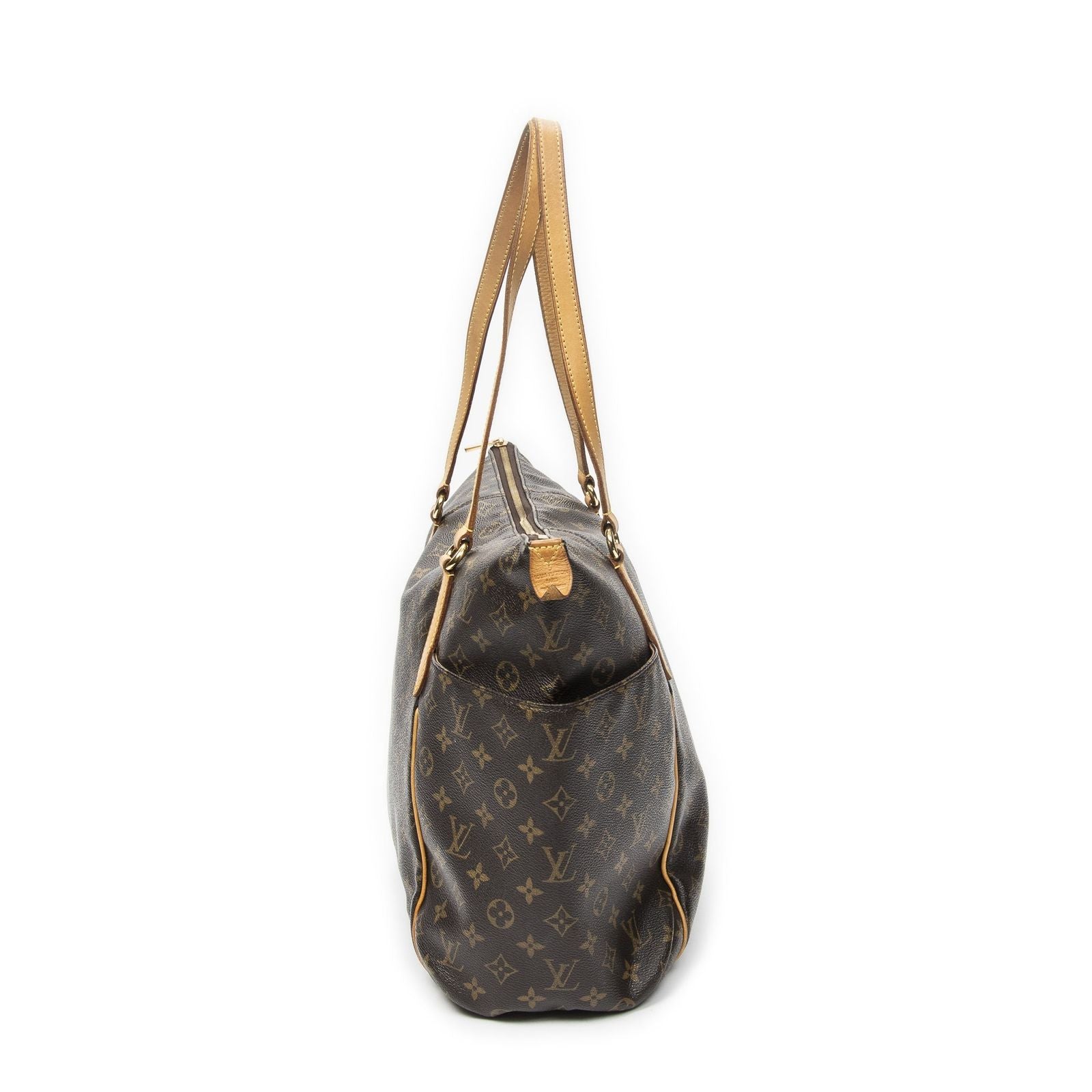 Louis Vuitton Total Brown Monogram Canvas Shoulder — view 4