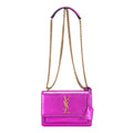 Saint Laurent Metallic Small Sunset Metallicpink Calfskina Shoulder