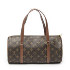Louis Vuitton Papillon Brown Monogram Canvas Handbag — view 5