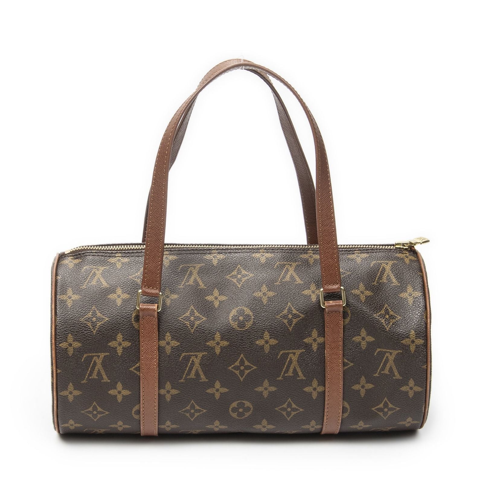 Louis Vuitton Papillon Brown Monogram Canvas Handbag — view 5