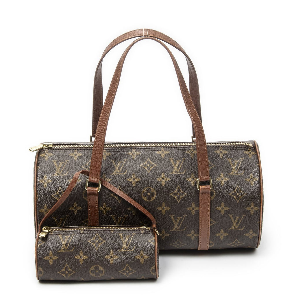 Louis Vuitton Papillon Brown Monogram Canvas Handbag