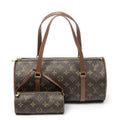 Louis Vuitton Papillon Brown Monogram Canvas Handbag