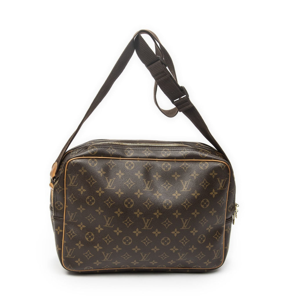Louis Vuitton Reporter Brown Monogram Canvas Shoulder — view 5