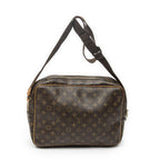 Louis Vuitton Reporter Brown Monogram Canvas Shoulder — view 5