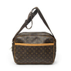 Louis Vuitton Reporter Brown Monogram Canvas Shoulder