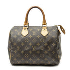 Louis Vuitton Speedy Brown Monogram Canvas Handbag