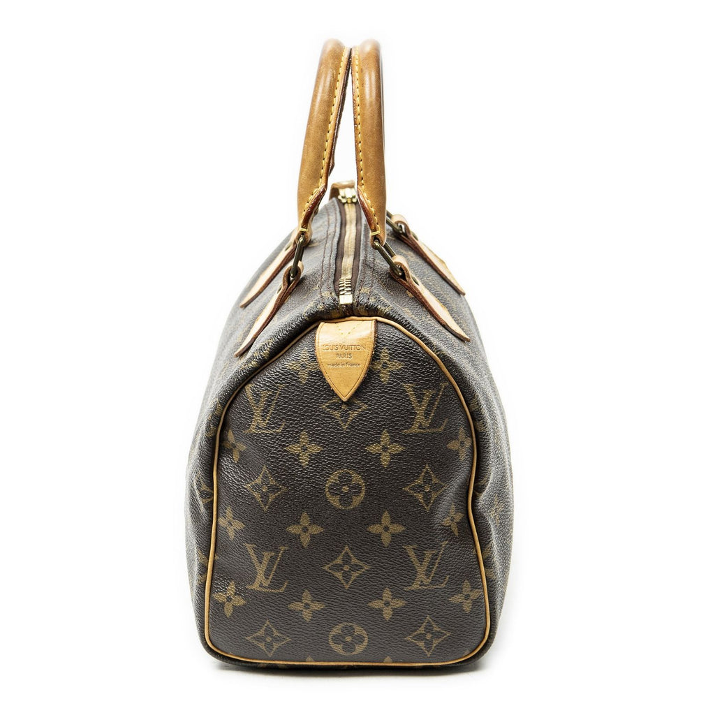 Louis Vuitton Speedy Brown Monogram Canvas Handbag — view 4
