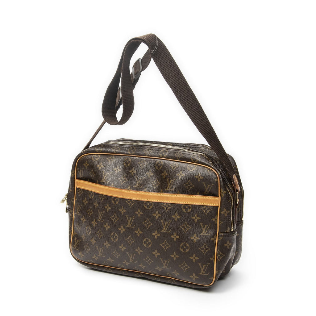 Louis Vuitton Reporter Brown Monogram Canvas Shoulder — view 2