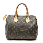Louis Vuitton Speedy Brown Monogram Canvas Handbag — view 5