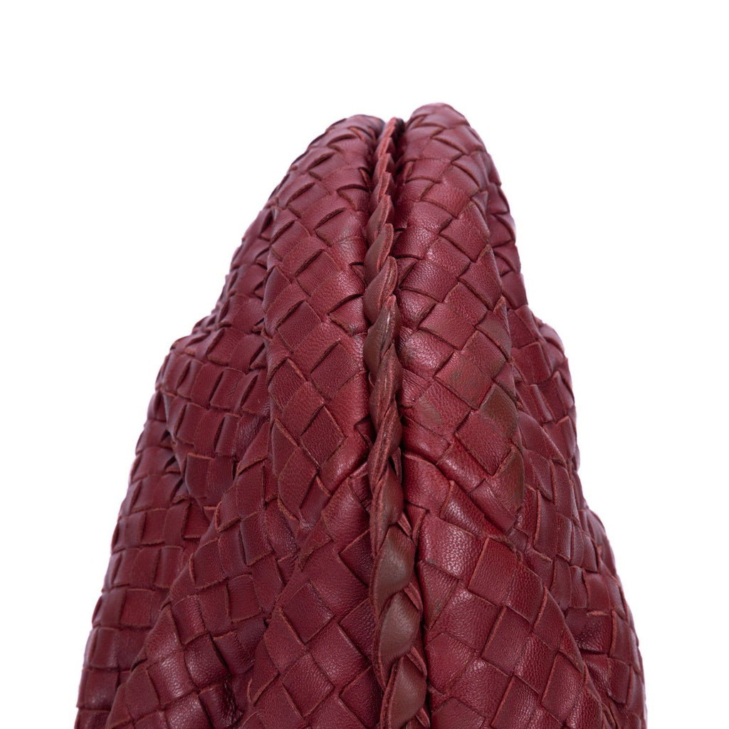 Bottega Veneta Gandhi Intreccia Leather Shoulder — view 7