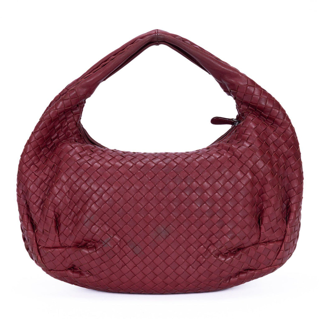 Bottega Veneta Gandhi Intreccia Leather Shoulder — view 5