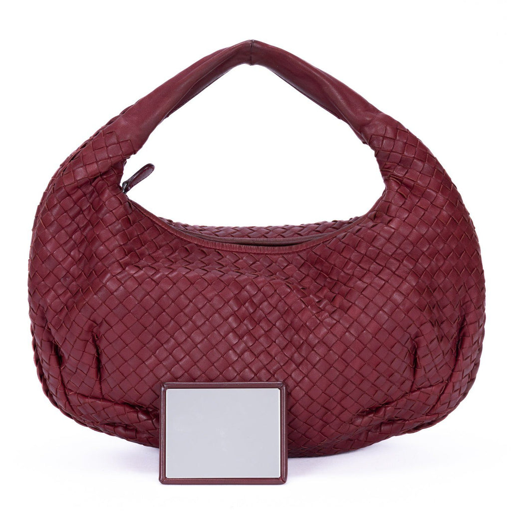 Bottega Veneta Gandhi Intreccia Leather Shoulder