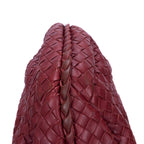 Bottega Veneta Gandhi Intreccia Leather Shoulder — view 8
