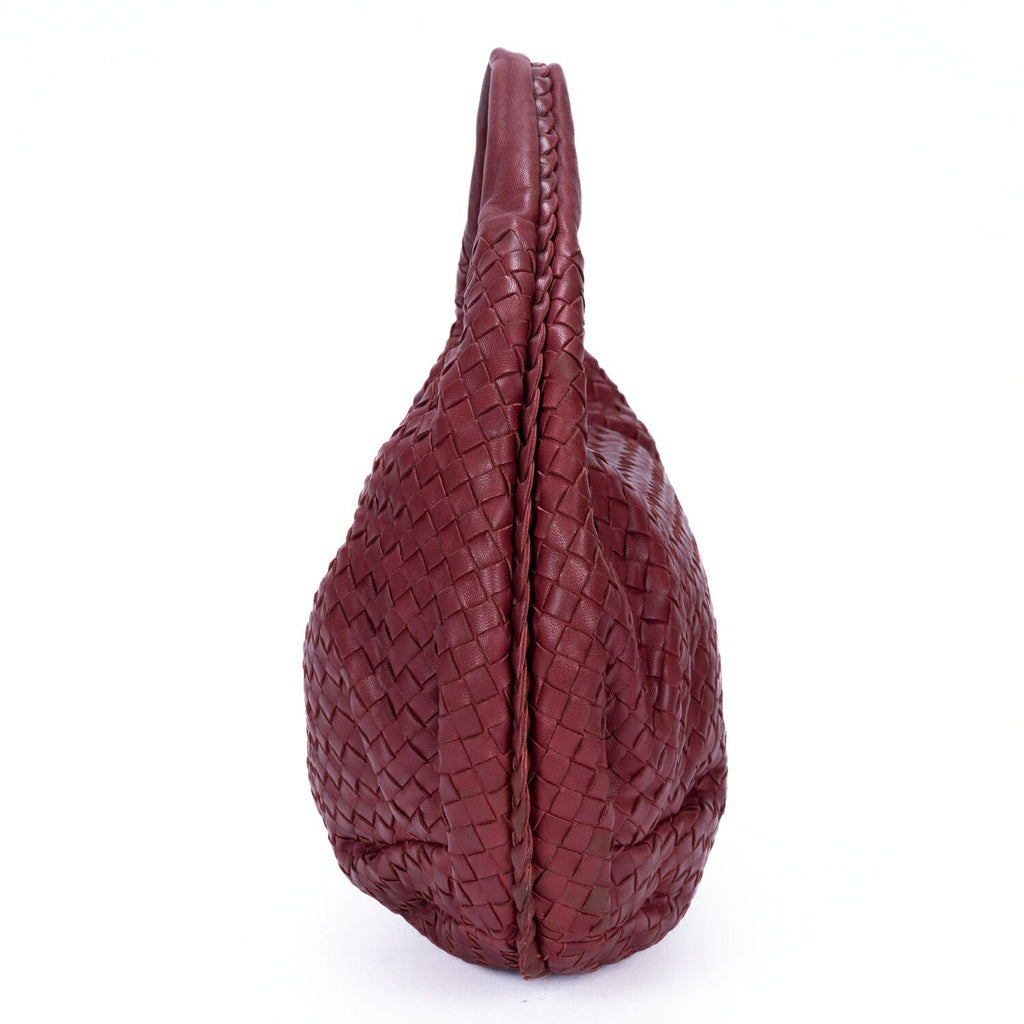 Bottega Veneta Gandhi Intreccia Leather Shoulder — view 3