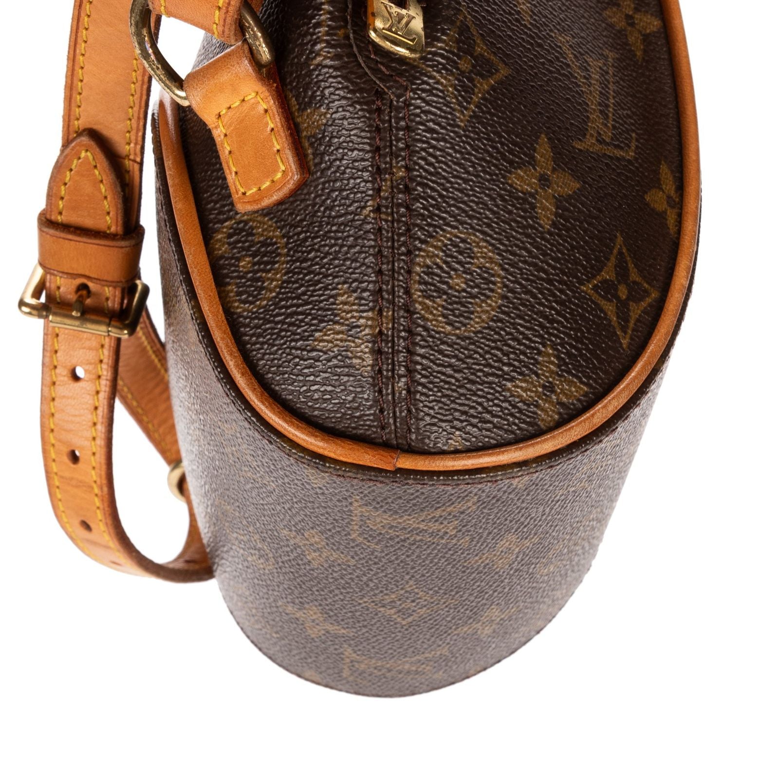 Louis Vuitton Ellipse Brown Monogram Canvas Handbag — view 8