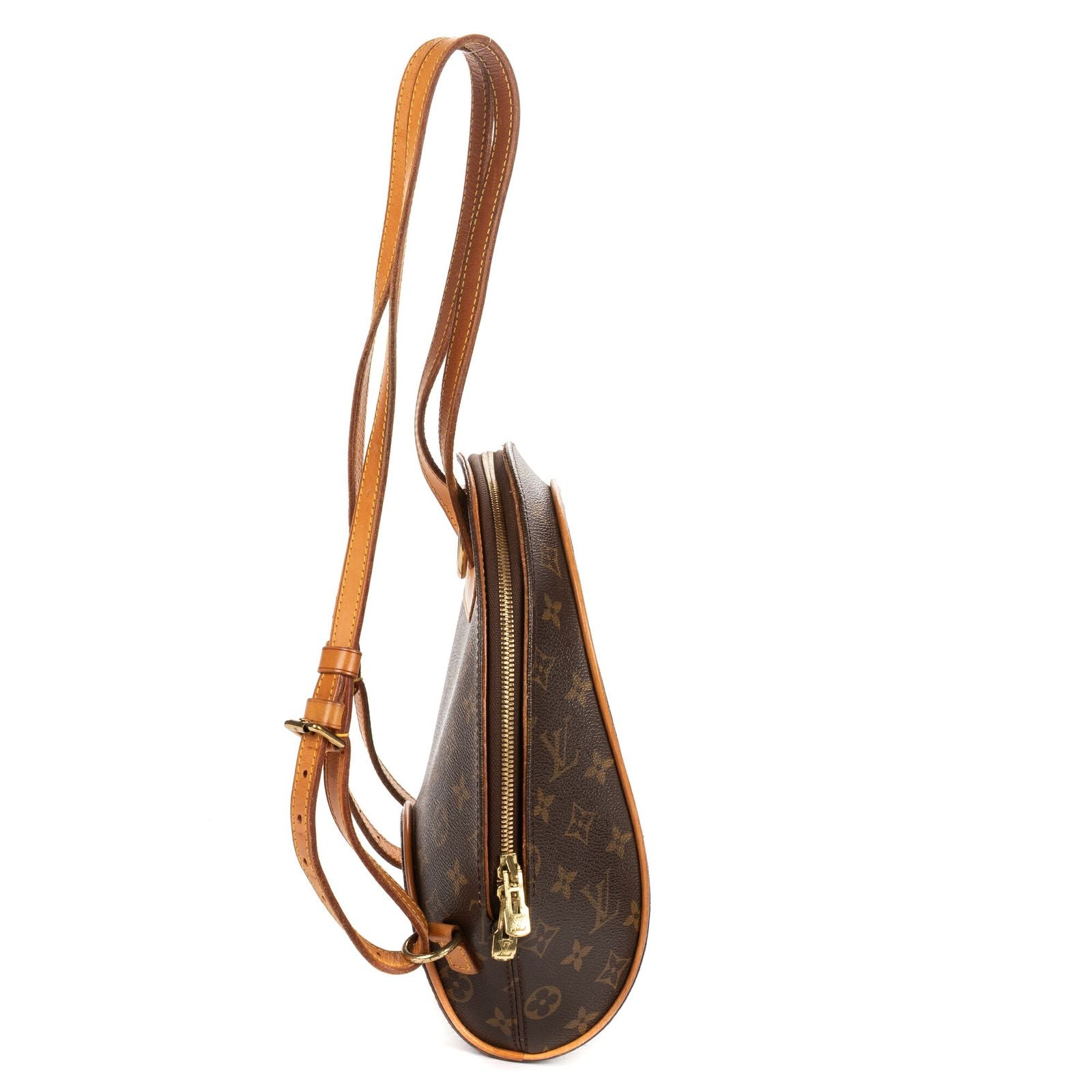 Louis Vuitton Ellipse Brown Monogram Canvas Handbag — view 4