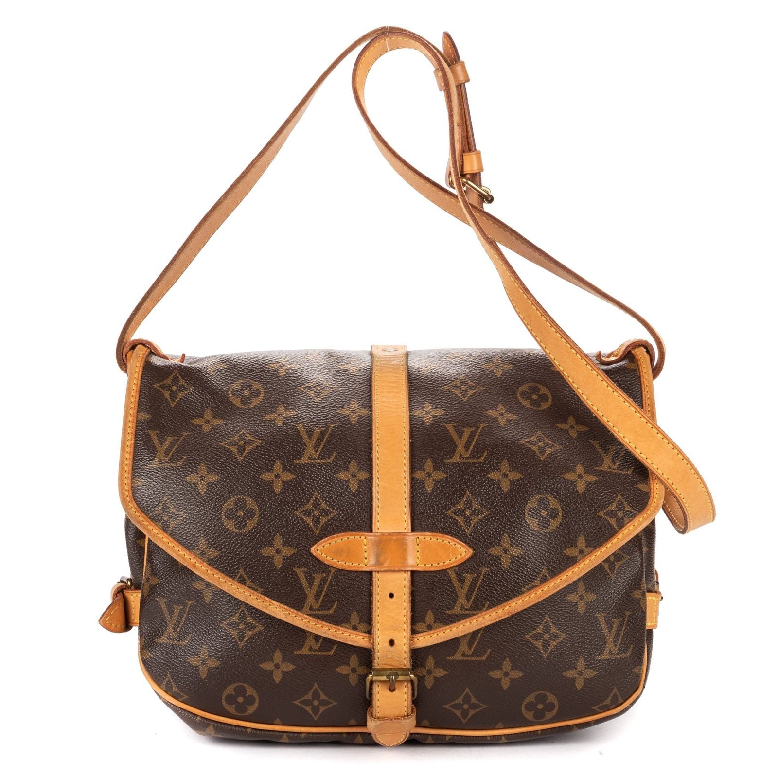 Louis Vuitton Saumur Brown Monogram Canvas
